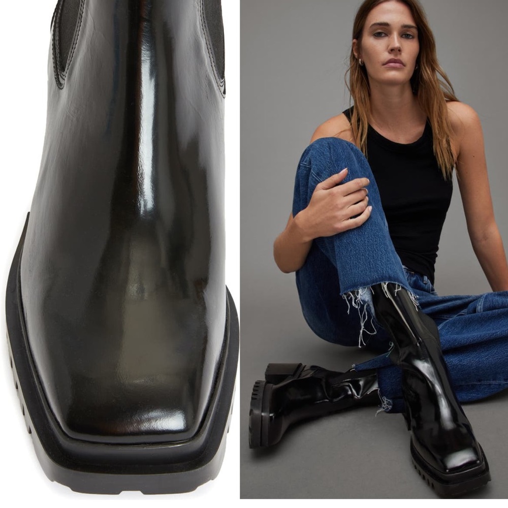 Lug sole boots